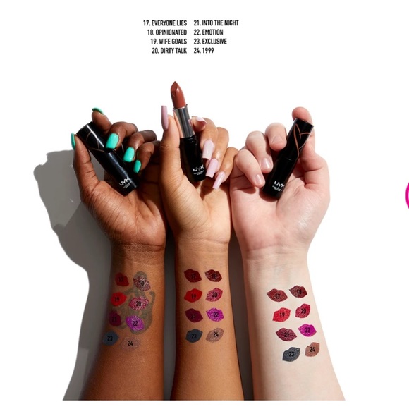 🆕NYX- Shout Loud Satin Lipstick: Exclusive - Picture 3 of 5